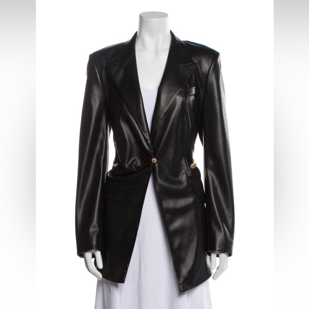 Nanushka Vegan Leather Blazer